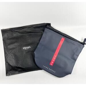 Prada Luna Rossa drawstring bag fragrance cosmetic lines